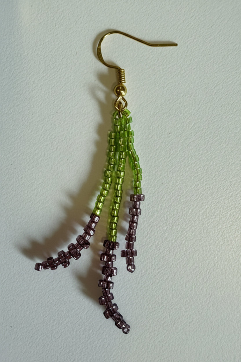 Pendientes Lavanda