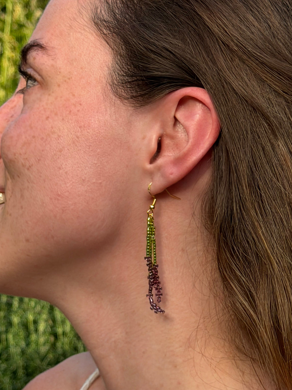 Pendientes Lavanda